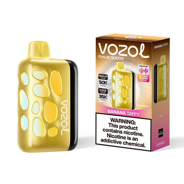 Vozol Rave 50K Vape Kit | Rechargeable