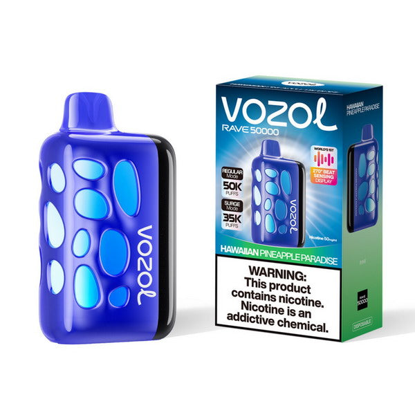 Vozol Rave 50K Vape Kit | Rechargeable