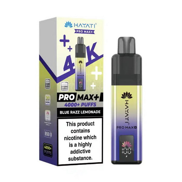Hayati Pro Max Plus 4000 Kit | Blue Razz Lemonade