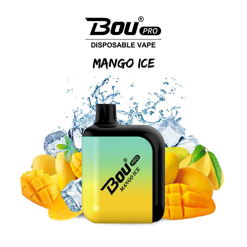 Bou Pro 7000 Disposable Vape Kit - Mango lce - Idea Vape