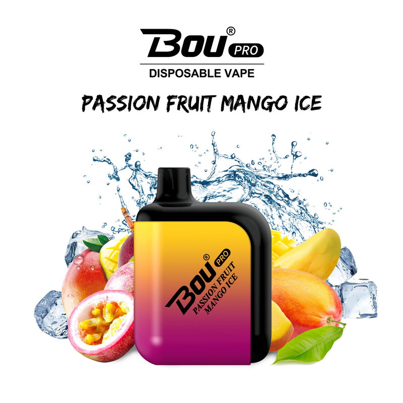 Bou Pro 7000 Disposable Vape Kit - Passion Fruit Mango - Idea Vape