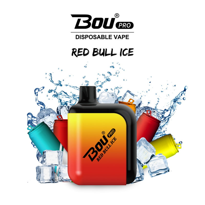 Bou Pro 7000 Disposable Vape Kit - Red Bull Ice - Idea Vape