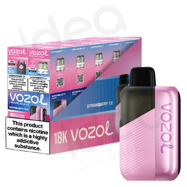 Vozol Neon Plug 18K Pod Kits | Box of 5 PCS