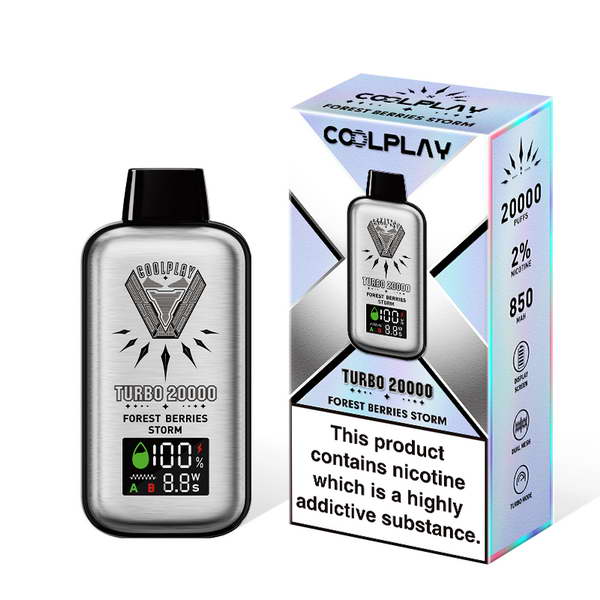 Coolplay Turbo 20000 Vape | 15 Flavours | Next Day Delivery