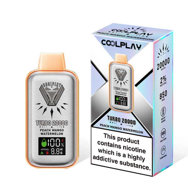 Coolplay Turbo 20000 Vape | 15 Flavours | Next Day Delivery