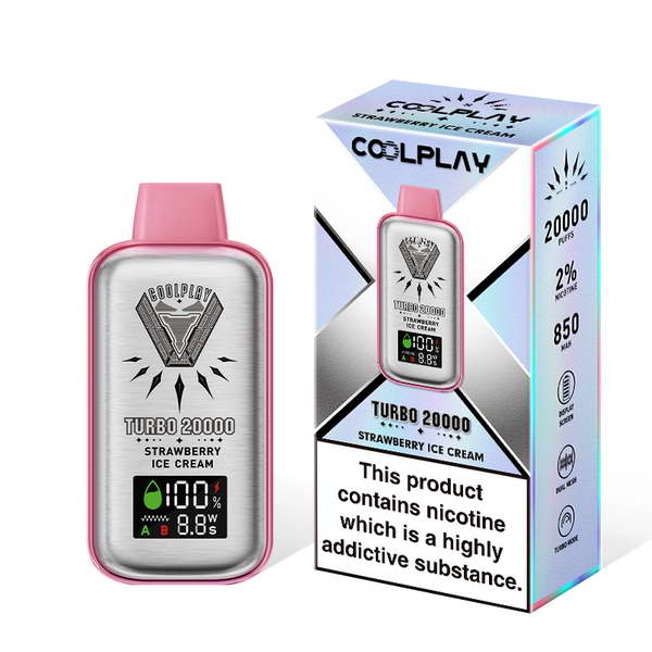 Coolplay Turbo 20000 Vape | 15 Flavours | Next Day Delivery