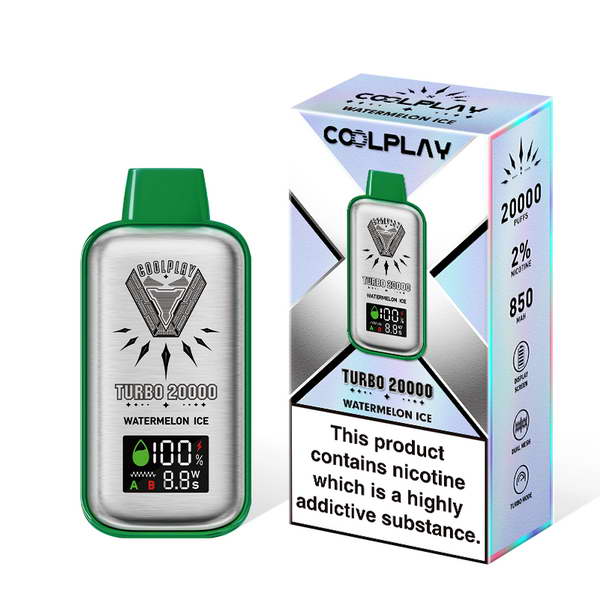 Coolplay Turbo 20000 Vape | 15 Flavours | From £7