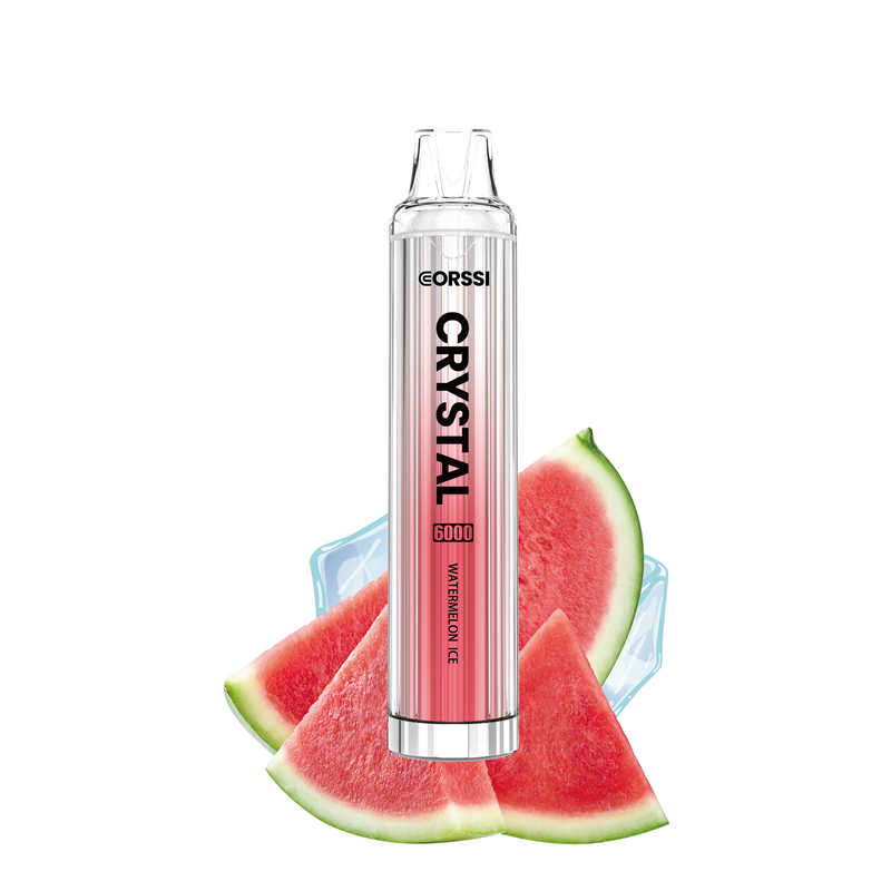 Corssi Crystal 6000 Disposable Vape - Watermelon Ice - Idea Vape