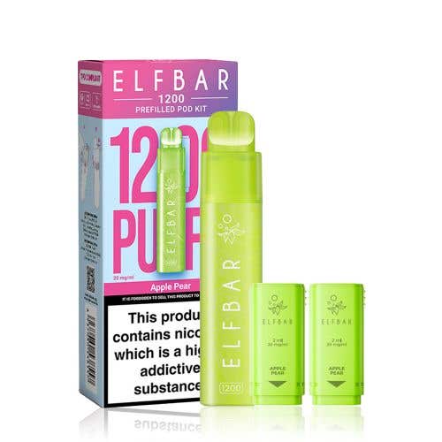 ELF Bar 1200 Prefilled Pod Vape Kit | Official Shop | £5.99