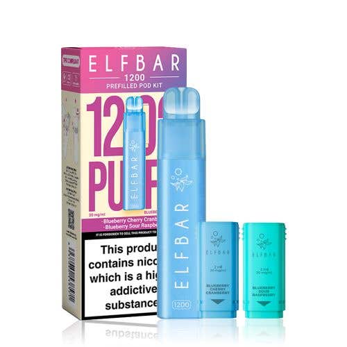 ELF Bar 1200 Prefilled Pod Vape Kit | Official Shop | £5.99