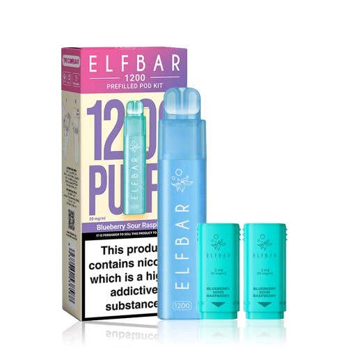 ELF Bar 1200 Prefilled Pod Vape Kit | Official Shop | £5.99