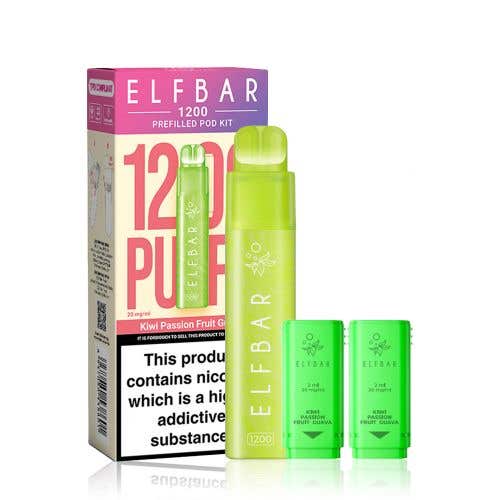 ELF Bar 1200 Prefilled Pod Vape Kit | Official Shop | £5.99