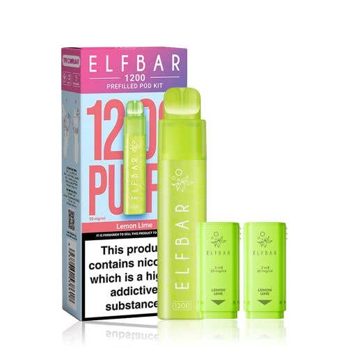 ELF Bar 1200 Prefilled Pod Vape Kit | Official Shop | £5.99