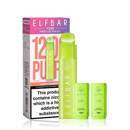 ELF Bar 1200 Prefilled Pod Vape Kit | Official Shop | £5.99