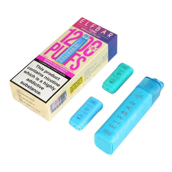 ELF Bar 1200 Prefilled Pod Vape Kit | Official Shop | £5.99