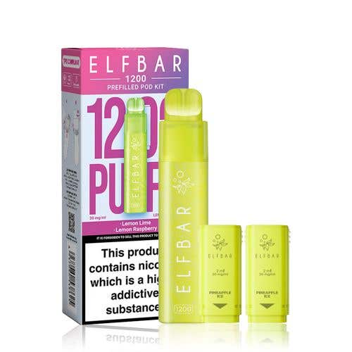 ELF Bar 1200 Prefilled Pod Vape Kit | Official Shop | £5.99
