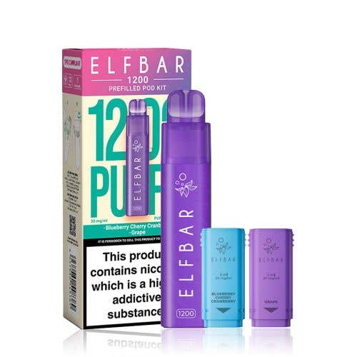 ELF Bar 1200 Prefilled Pod Vape Kit | Official Shop | £5.99