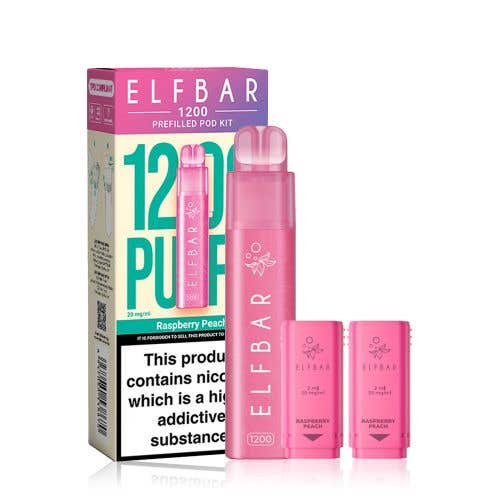ELF Bar 1200 Prefilled Pod Vape Kit | Official Shop | £5.99