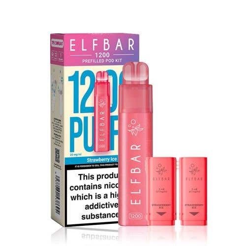 ELF Bar 1200 Prefilled Pod Vape Kit | Official Shop | £5.99