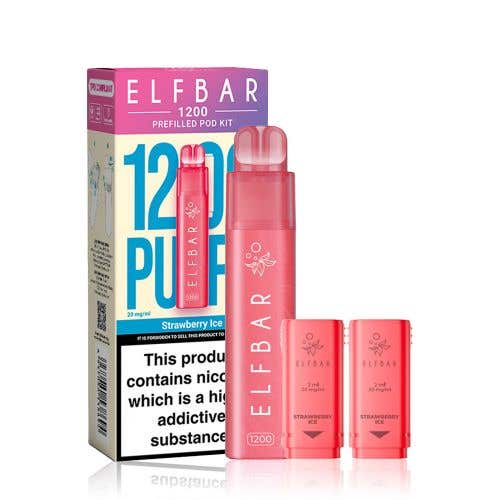 ELF Bar 1200 Prefilled Pod Vape Kit | Official Shop | £5.99