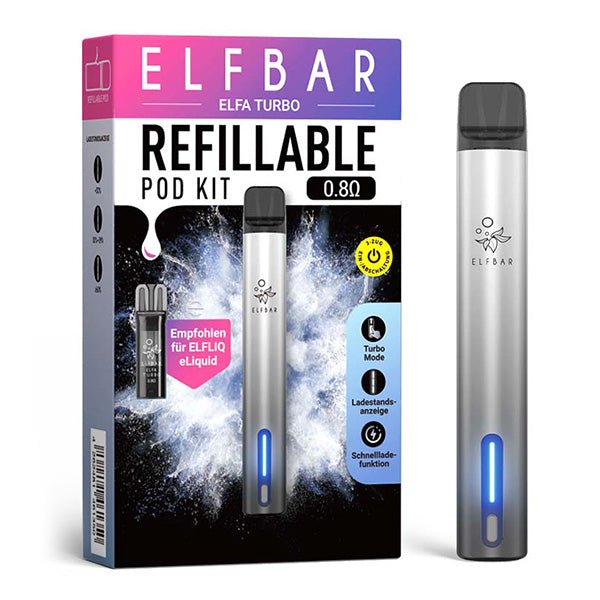 ELF Bar ELFA Turbo Refillable Pod Kit | £9.99