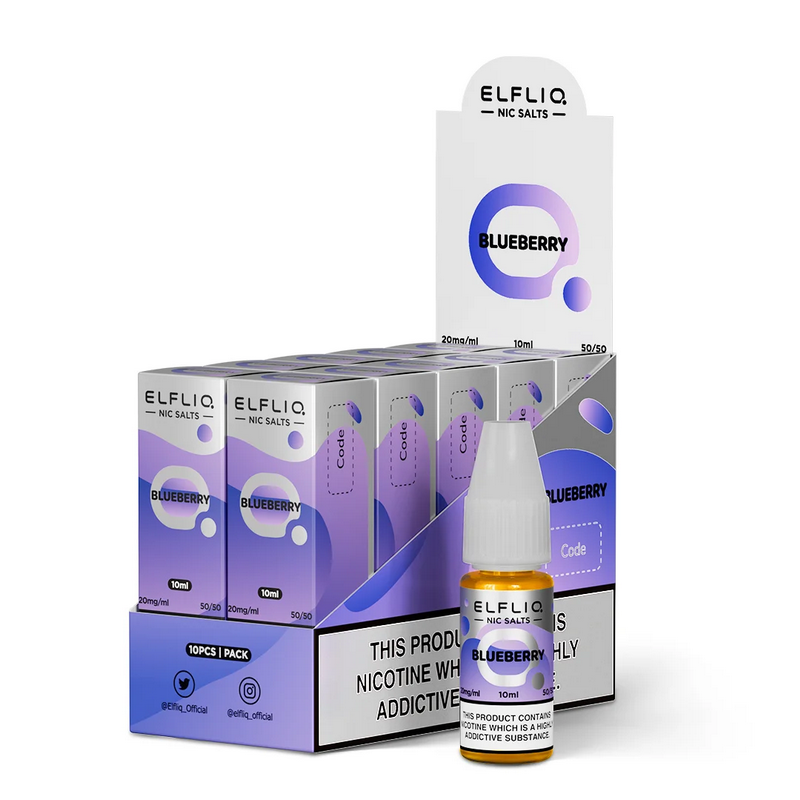  ELF Bar ELFLIQ Nic Salt E-Liquid 10ML | Official Retailer | Idea Vape
