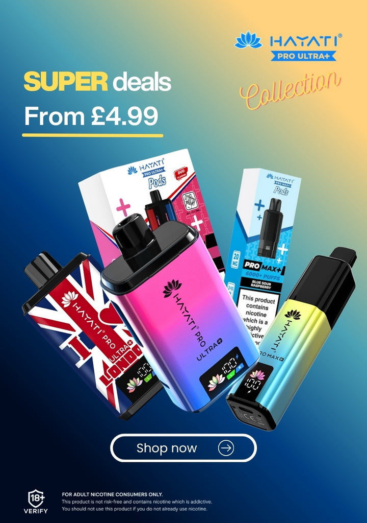 Shop HAYATI Vape Kits & Pods | 50% OFF