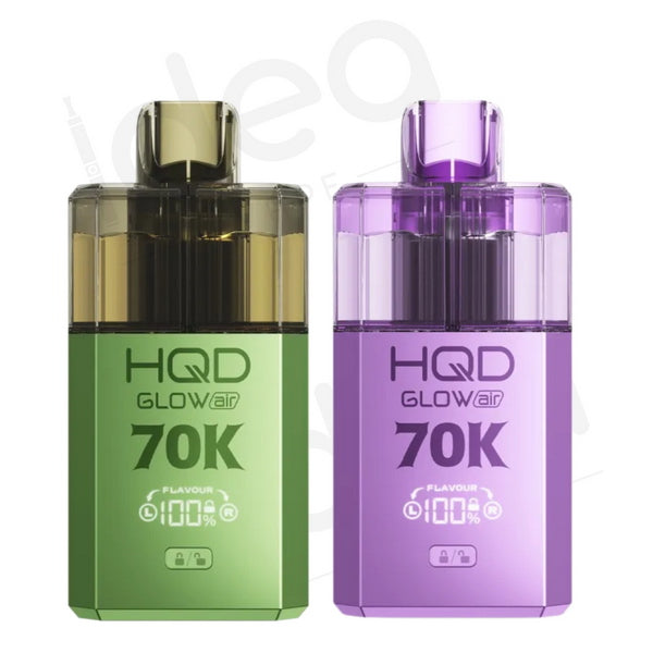 HQD Glow Air 70K Vape Kit | 70000 Puffs | 4-Pod System