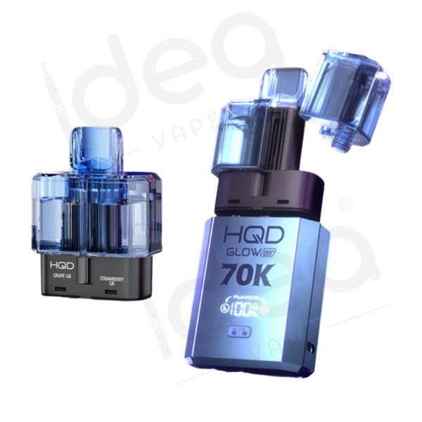HQD Glow Air 35K Refill Pods | Compatible with Glow Air 70K Kit