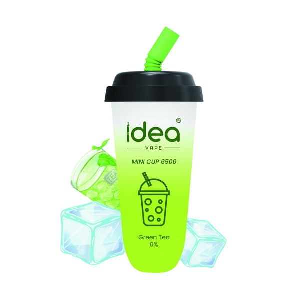  Idea Vape 6500 Disposable Vape Bar - Green Tea | Free Delivery