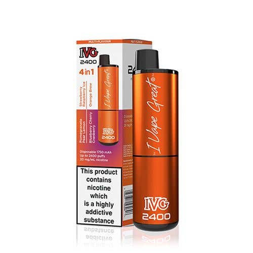 IVG 2400 Disposable Vape Kit - Juicy Edition | Idea Vape