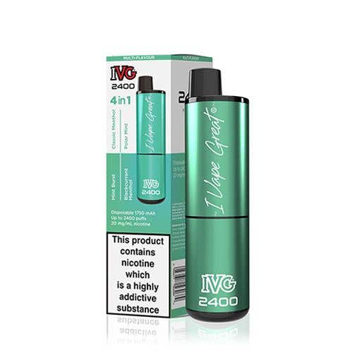 IVG 2400 Disposable Vape Kit - Menthol Edition | Idea Vape