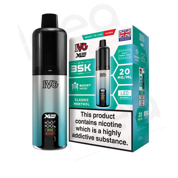 IVG XL 35K Puffs Pod Kit | 20 Flavour | from £10
