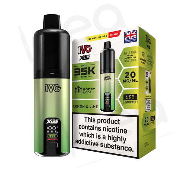 IVG XL 35K Puffs Pod Kit | 20 Flavour | from £10