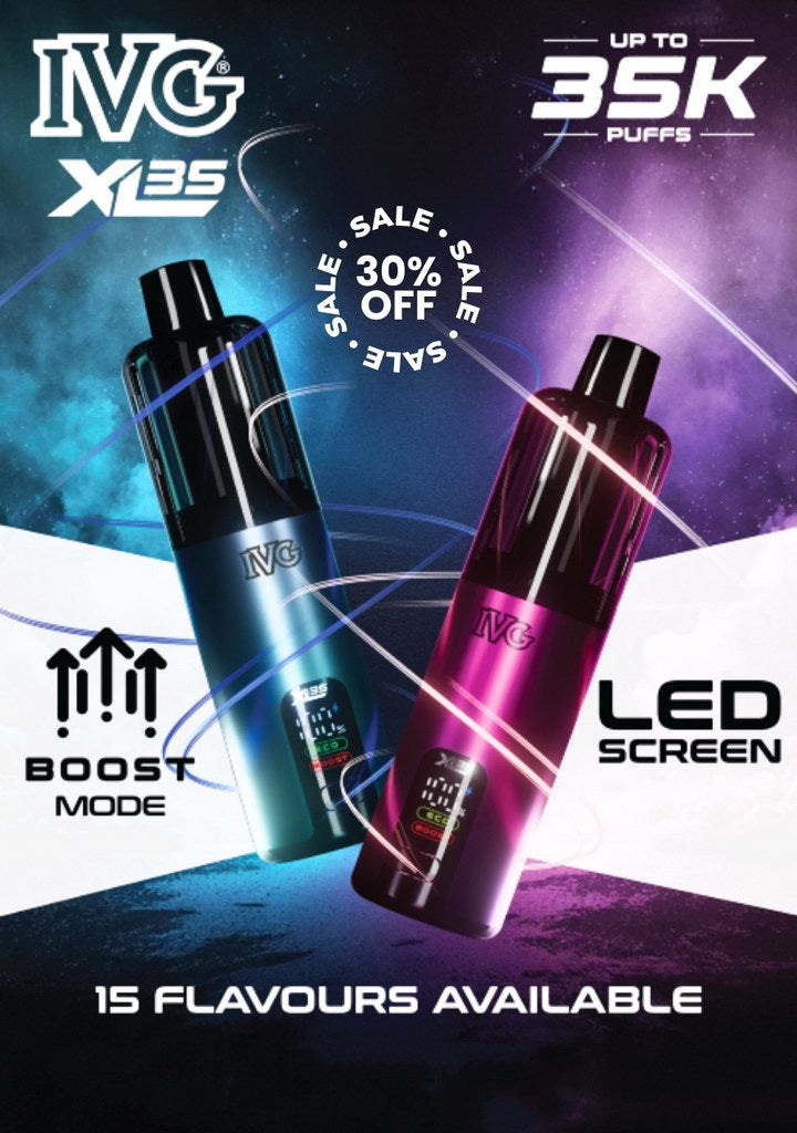 IVG XL 35K Prefilled Pod Kit | 35000 Puffs