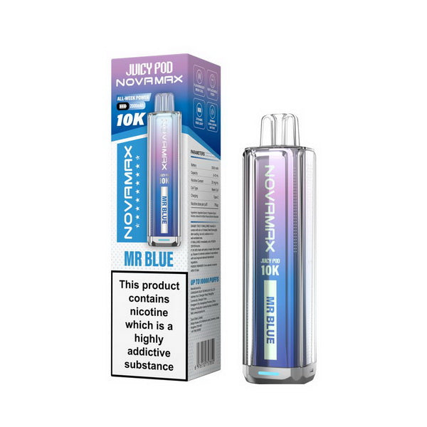 Juicy Pod Novamax 10K Pod Kit | 15 Flavours | from £7.99