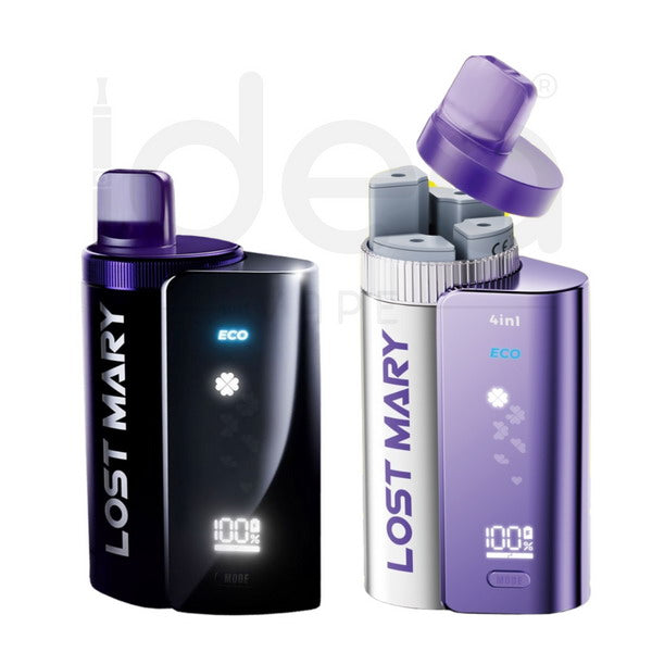 Lost Mary 4-in-1 Rechargeable Vape Kit - IDEA VAPE Lost Mary 4-in-1 Rechargeable Vape Kit - IDEA VAPE