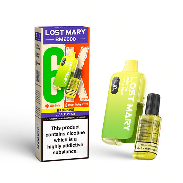 Lost Mary BM6000 Prefilled Pod Vape Kit | £7