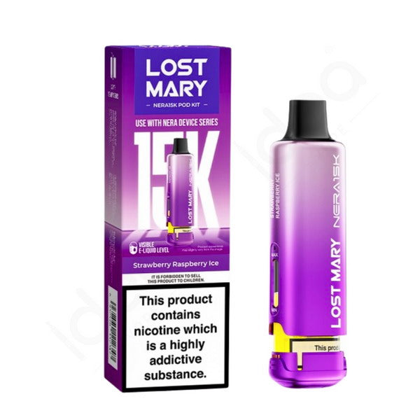 Lost Mary Nera 30K Refill Pods | Strawberry Raspberry Ice