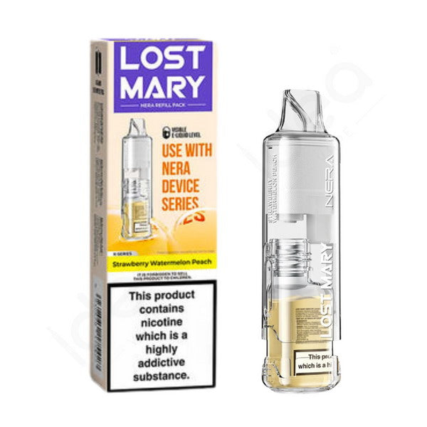 Lost Mary Nera 30K Refill Pods | Strawberry Watermelon Peach