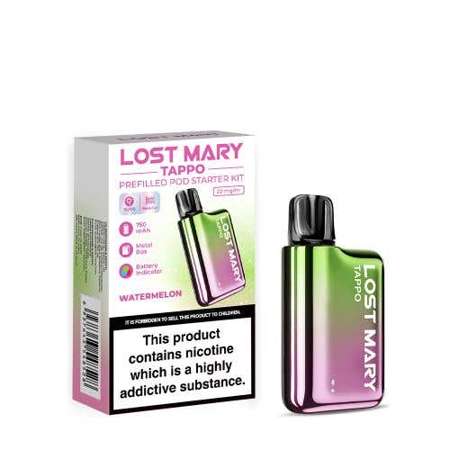 Lost Mary Tappo Prefilled Pod Vape Kit - Watermelon | Idea Vape