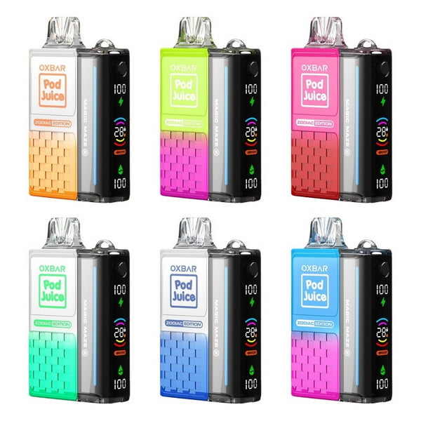 OXBAR Magic Maze 2 30000 Vape | 12-28W 15 Flavours