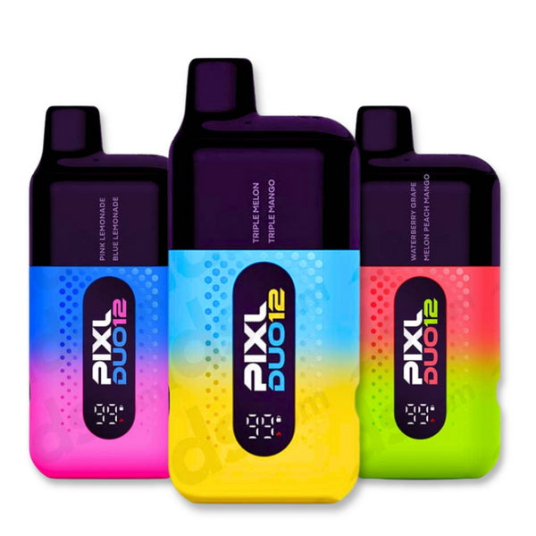 Pixl Duo 12 6K Vape Kit | Dual Flavour | 8 each - IDEA VAPE Pixl Duo 12 6K Vape Kit | Dual Flavour | 8 each - IDEA VAPE