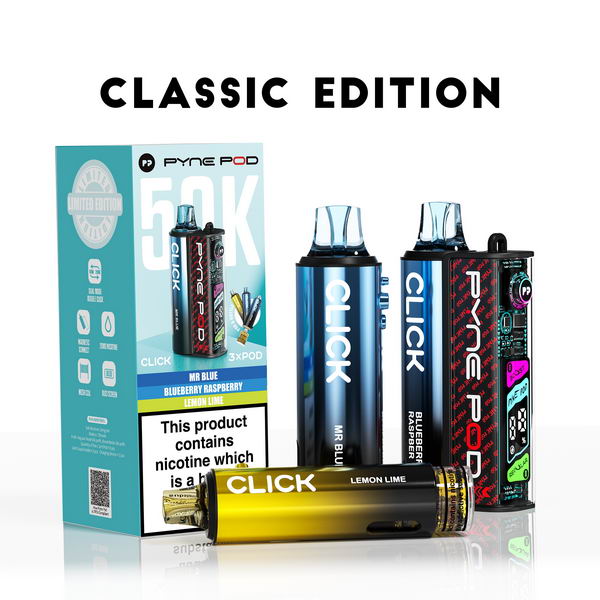 PYNE Pod Click 50K Puffs Prefilled Pod Kit | from £9.99