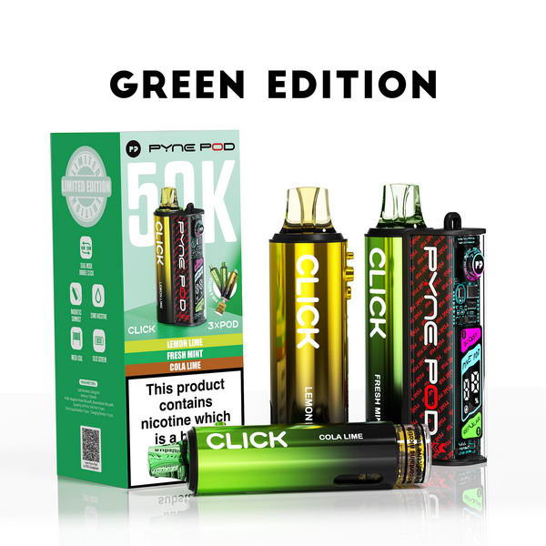 PYNE Pod Click 50K Puffs Prefilled Pod Kit | from £9.99
