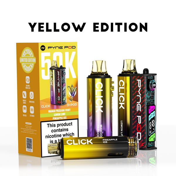 PYNE Pod Click 50K Puffs Prefilled Pod Kit | from £9.99