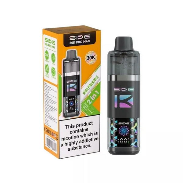 SKE Crystal 30K Pro Max Pod Kit | 30000 Puffs | £10