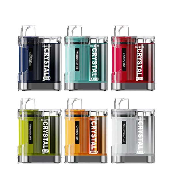 SKE Crystal 4 in 1 Pod Vape Kit | 6 each - IDEA VAPE SKE Crystal 4 in 1 Pod Vape Kit | 6 each - IDEA VAPE