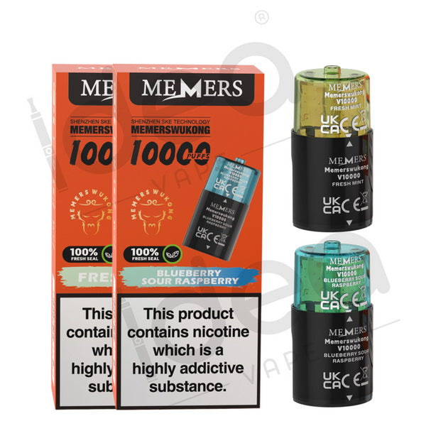 Memers Wukong V10000 Refill Pods | Next Day Delivery