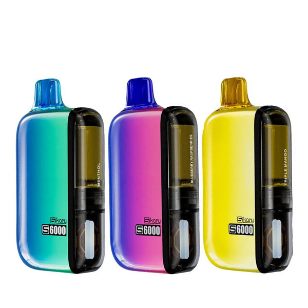 SKE Sikary S6000 Prefilled Vape | Rechargeable | From £9.99